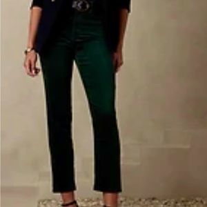 NWT Green velvet slim jean size 10 (31)